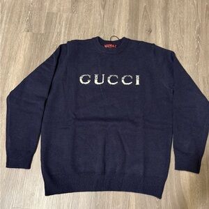 Gucci Intarsia Knitted Crewneck Men’s